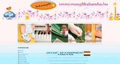 Desktop Screenshot of mauglibabaruha.hu